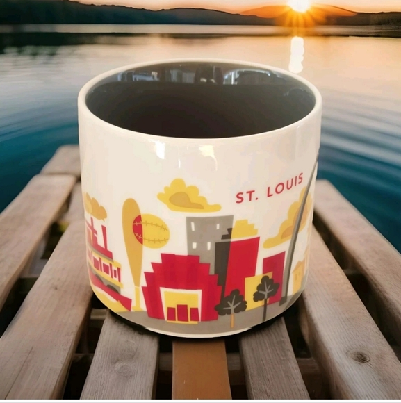 Starbucks St Louis 2015 Coffee Mug You Are Here Collection 14 Oz EUC - Picture 2 of 6